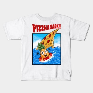 pizza shark Kids T-Shirt